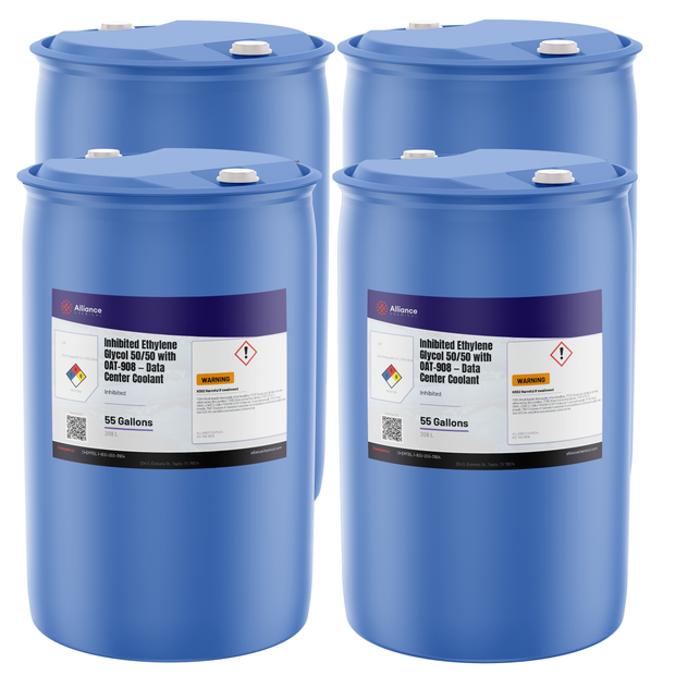 Inhibited Ethylene Glycol 50/50 with OAT-908 — Data Center Coolant