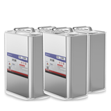Xylene 98.5% ACS Reagent Grade in four 1-quart metal cans for laboratory research, Alliance Chemical