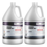 Ammonium Hydroxide 29% ACS Reagent Grade in two 1-gallon jugs for laboratory analysis, Alliance Chemical