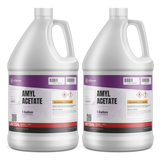 Amyl Acetate ACS Grade in two 1-gallon plastic jugs, Alliance Chemical, for lacquer formulations and testing