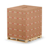 Full pallet load (36 x 4 Gallon Cases) of Flamexcel Dual Power Fuel stacked on wooden pallet, brown cardboard boxes with Alliance Chemical logo in red, industrial packaging configuration.