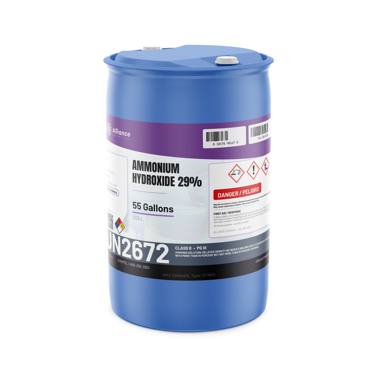 Ammonium Hydroxide 29% Technical Grade