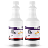 Amyl Acetate Technical Grade in two 1-quart plastic bottles, Alliance Chemical for coatings and lacquers