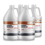 Phosphoric Acid 85% USP Food Grade case of four 1-gallon jugs from Alliance Chemical for metal surface treatment and pH adjustment