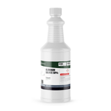 Aluminum Sulfate 50% Technical Grade in a 1-quart white plastic bottle from Alliance Chemical