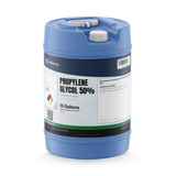 Propylene Glycol 50% USP Grade liquid in a blue 15-gallon plastic carboy, Alliance Chemical