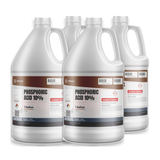 Phosphoric Acid 10% Food Grade, four 1-gallon jugs, Alliance Chemical for food and beverage processing
