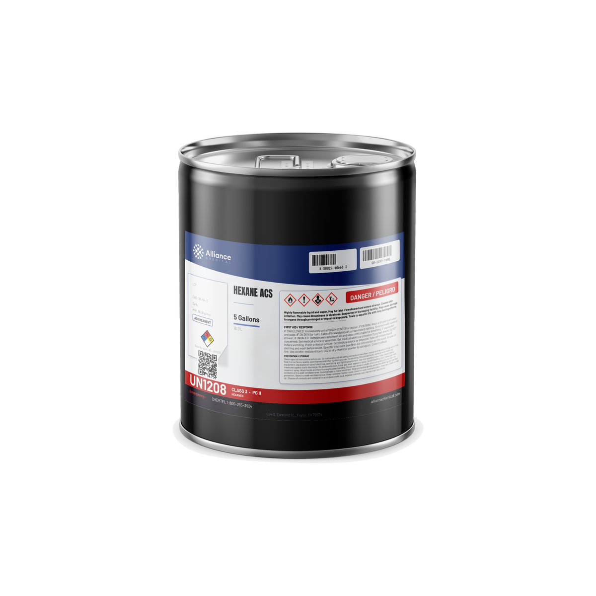 Hexane ACS Reagent Grade