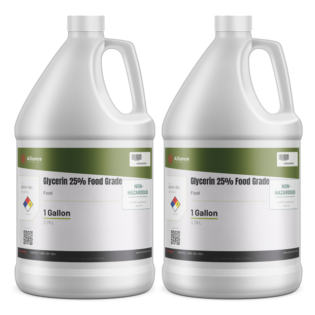 Glycerin 25% Food Grade