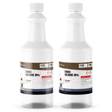 Ferric Chloride 10% Technical Grade liquid in two 1-quart plastic bottles from Alliance Chemical