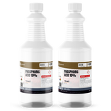 Phosphoric Acid 10% Technical Grade in two 1-quart plastic bottles by Alliance Chemical