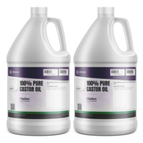 100% pure Castor Oil ACS Reagent Grade, two 1-gallon plastic jugs, Alliance Chemical