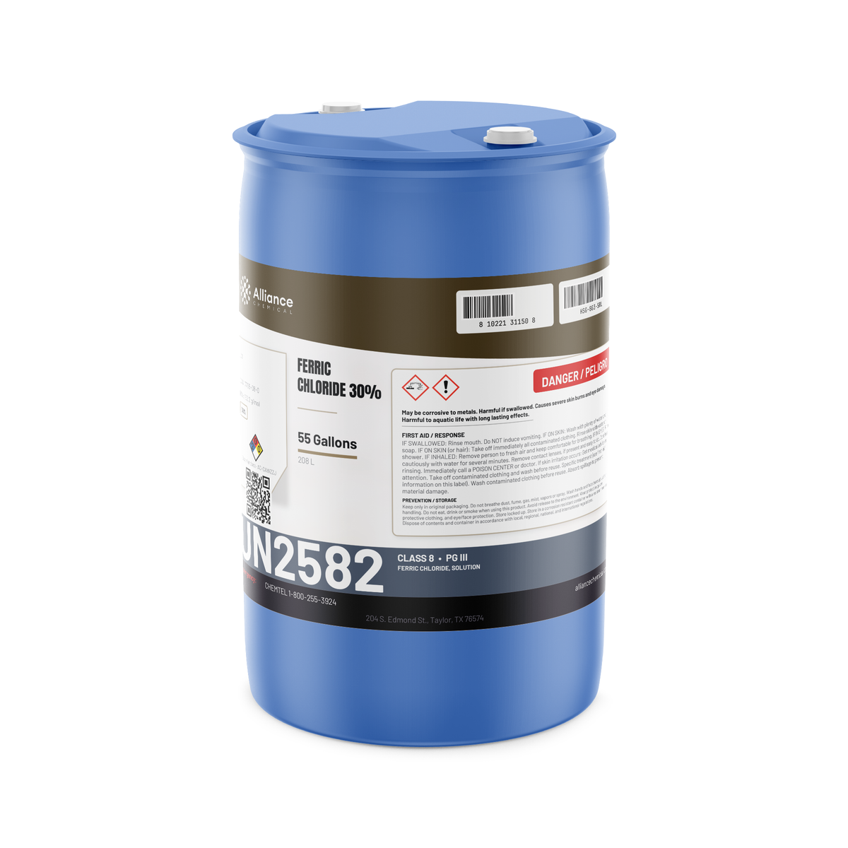 Ferric Chloride 30% Water Treatment Grade