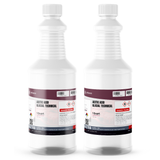 Acetic Acid Glacial Technical Grade in two 1-quart plastic bottles from Alliance Chemical