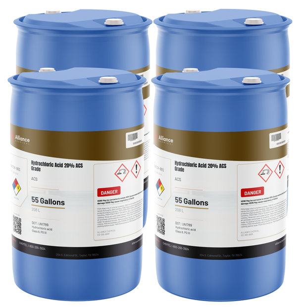 Hydrochloric Acid 20% ACS Grade