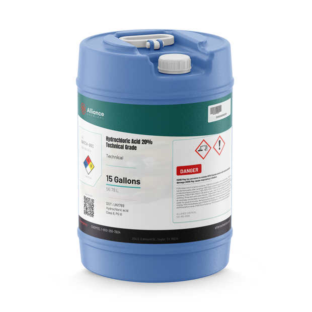 Hydrochloric Acid 20% Technical Grade