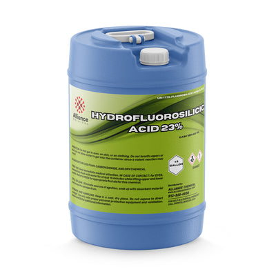 Hydrofluorosilicic Acid 23% (HFS) - 15 Gallon Drum