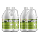 4-gallon Alliance Chemical Hydrofluorosilicic Acid 23% (HFS) in HDPE jugs, hazard symbols, and green labels