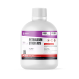Petroleum Ether ACS Reagent Grade in a 1-liter white plastic bottle from Alliance Chemical