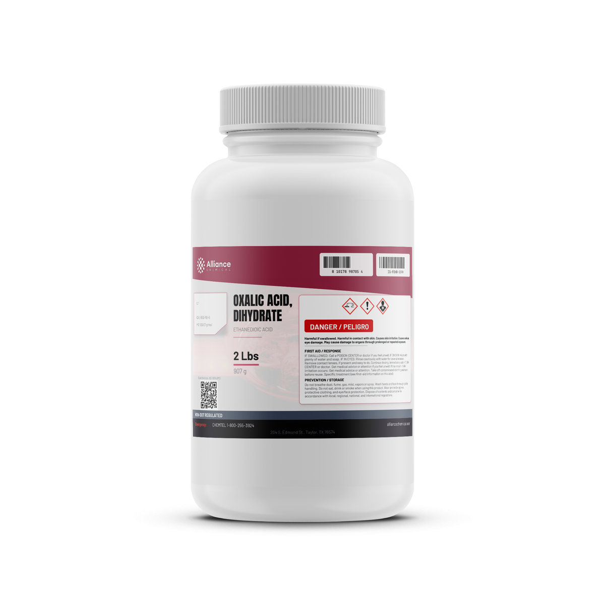 Oxalic Acid, Dihydrate - Ethanedioic Acid Technical Grade