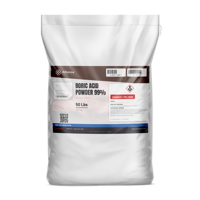 Boric Acid Powder 99% Acs Grade - 1 Bag (50 lbs.)