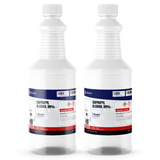 Isopropyl alcohol 99% technical grade in two 1-quart plastic bottles, Alliance Chemical