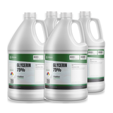 Glycerin 75% Food Grade in a case of four 1-gallon plastic jugs by Alliance Chemical