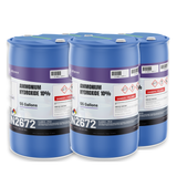 Ammonium Hydroxide 10% ACS Grade in four 55-gallon blue plastic drums from Alliance Chemical