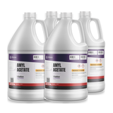 Amyl Acetate Technical Grade, four 1-gallon jugs for lacquer and industrial coatings, Alliance Chemical