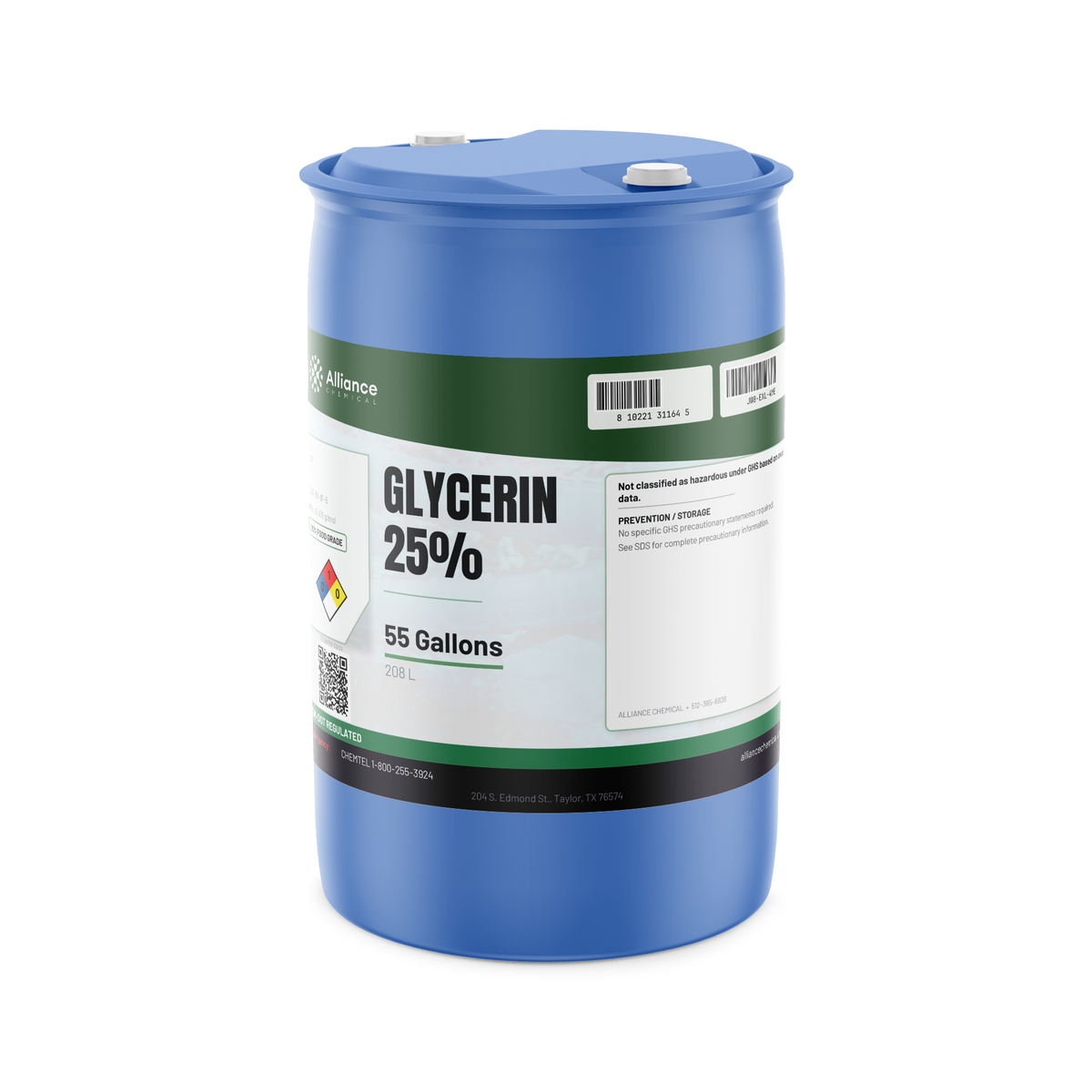 Glycerin 25% Food Grade