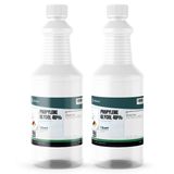 Propylene Glycol 40% USP Grade in two 1-quart plastic bottles from Alliance Chemical