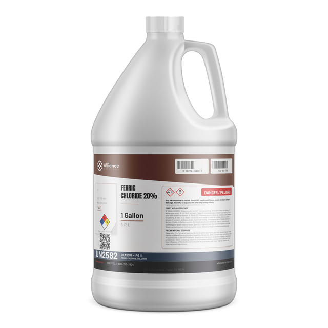 Ferric Chloride 20% Water Treatment Grade