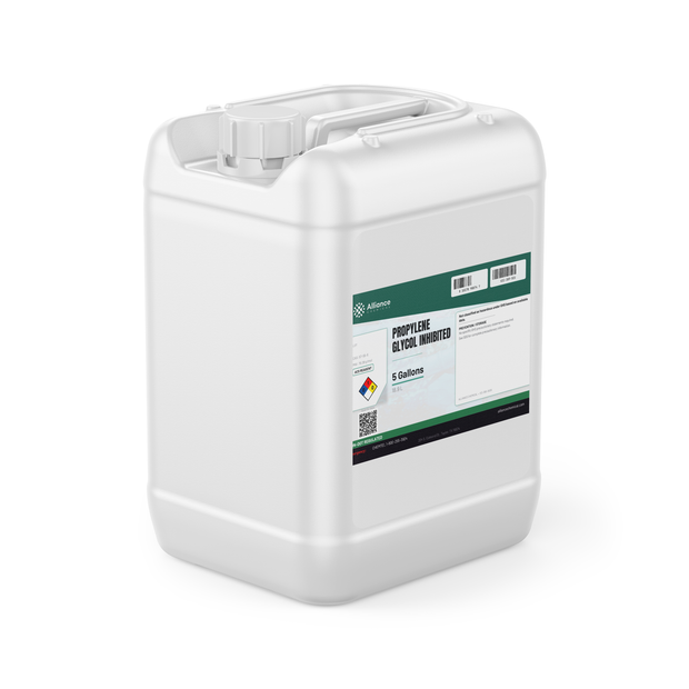 Propylene Glycol Inhibited ACS Grade in a 5-gallon plastic jerry can from Alliance Chemical