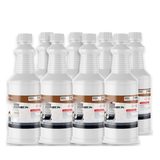 Sodium Hypochlorite 2% Technical Grade in a case of eight 1-quart plastic bottles, Alliance Chemical