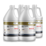 Sodium Hypochlorite 12.5% Water Treatment Grade in four 1-gallon jugs from Alliance Chemical for wastewater odor control