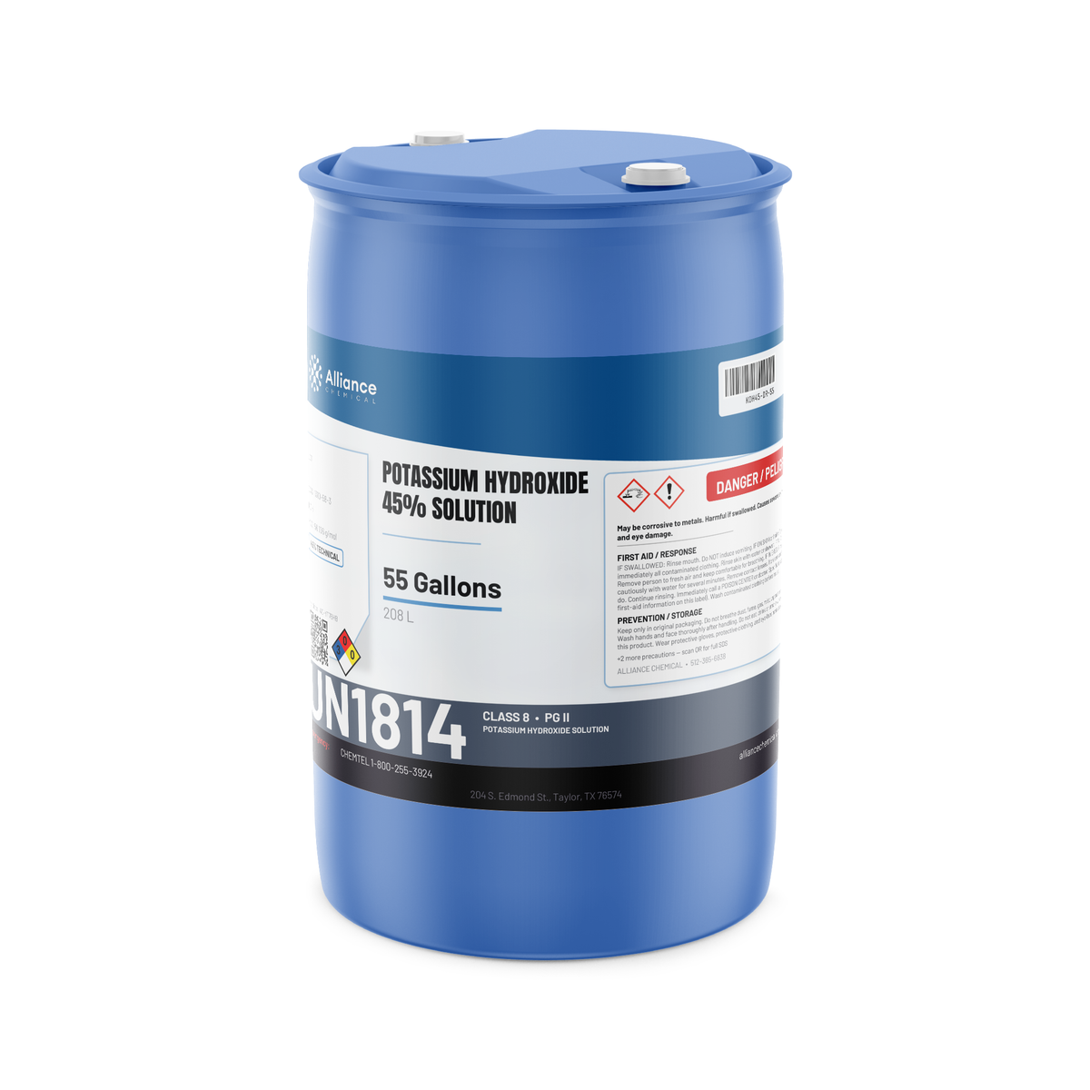 Potassium Hydroxide 45% Solution Technical Grade