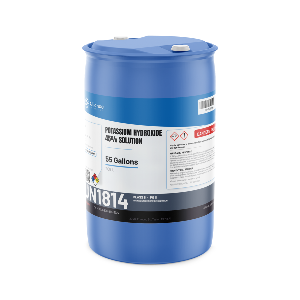 Potassium Hydroxide 45% Solution ACS Grade