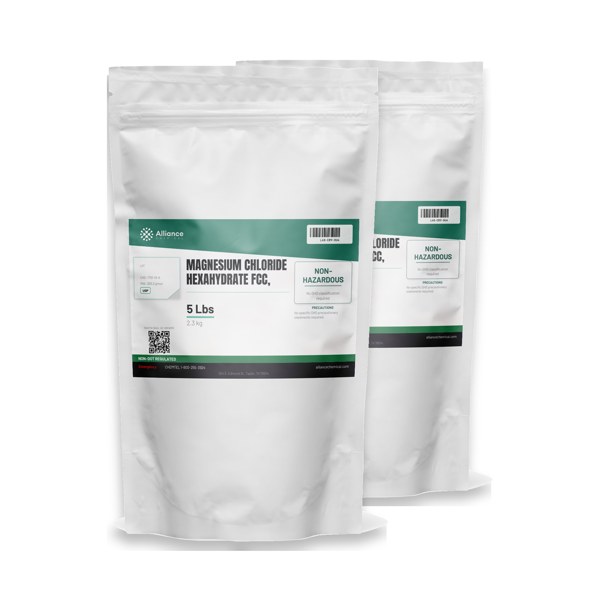Magnesium Chloride Hexahydrate FCC, USP GRADE