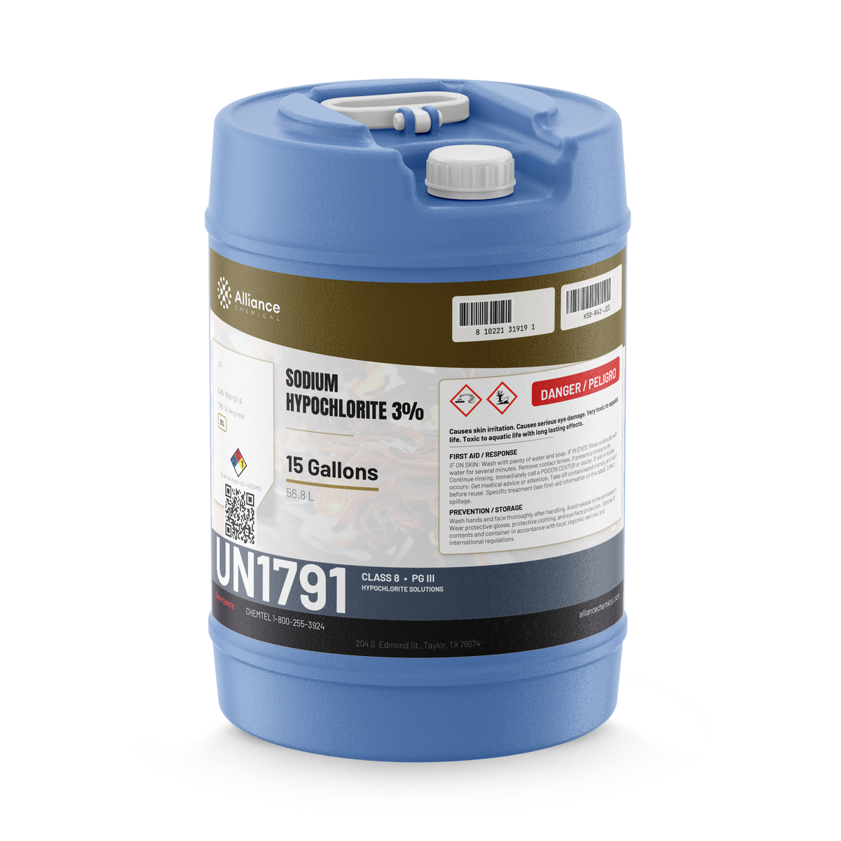 Sodium Hypochlorite 3%