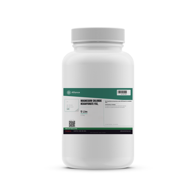 Magnesium Chloride Hexahydrate FCC, USP GRADE - 1 Pack (5 lbs.)