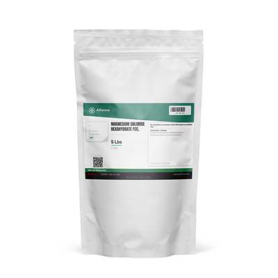 Magnesium Chloride Hexahydrate FCC, USP GRADE - 1 Pack (5 lbs.)