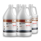 Sodium hypochlorite 8.25% technical grade in a case of four 1-gallon plastic jugs from Alliance Chemical