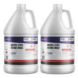 Methyl Ethyl Ketone ACS Reagent Grade in two 1-gallon plastic jugs for coatings and degreasing, Alliance Chemical