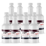 Hydrochloric Acid 31% ACS Grade in eight 1-quart plastic bottles by Alliance Chemical