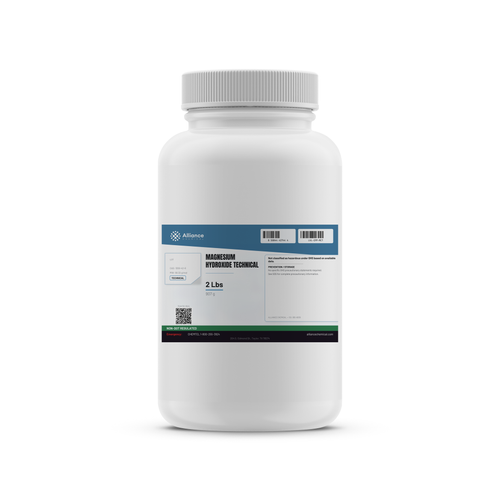 Magnesium Hydroxide Technical Grade 2-lb bottle Alliance Chemical for wastewater treatment pH adjustment