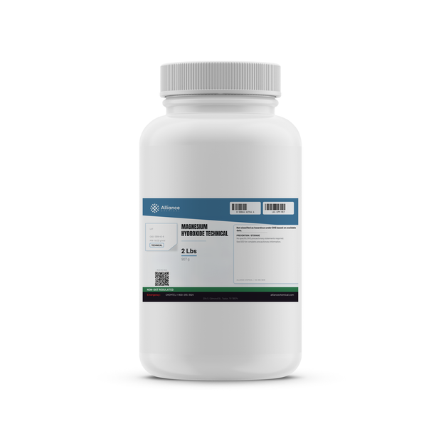 Magnesium Hydroxide Technical Grade 2-lb bottle Alliance Chemical for wastewater treatment pH adjustment