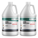 Sodium Bisulfite 10% ACS Reagent Grade solution in two 1-gallon white plastic jugs, Alliance Chemical