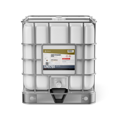 Sodium Hypochlorite 12.5% - 275 Gallon IBC Tote