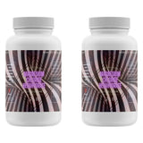 Two 2 l plastic bottles of Alliance Chemical Magnesium Chloride Hexahydrate FCC, USP GRADE with labels and white caps