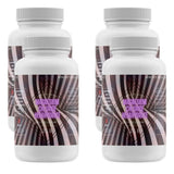 Four 2 l bottles of Alliance Chemical Magnesium Chloride Hexahydrate FCC, USP GRADE with white caps and product labels
